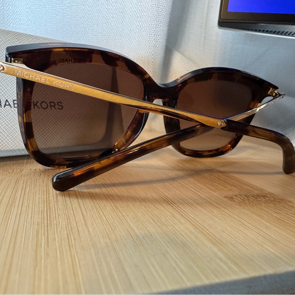 Michael Kors Brown Tortoise Sunglasses - Picture 2 of 6
